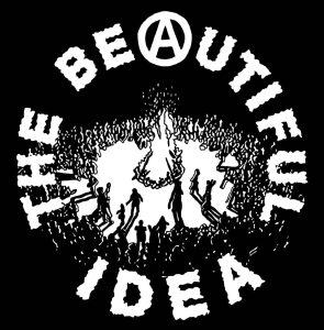 Beautiful Idea logo featuring figures around a fire